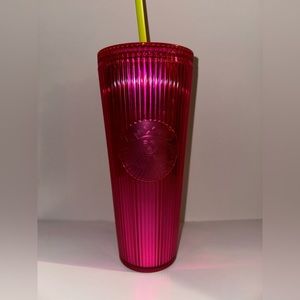 Starbucks Iridescent magenta tumbler